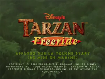Disney's Tarzan - Untamed screen shot title